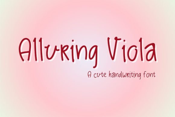 Alluring Viola: A Sophisticated Script Font for Digital Branding