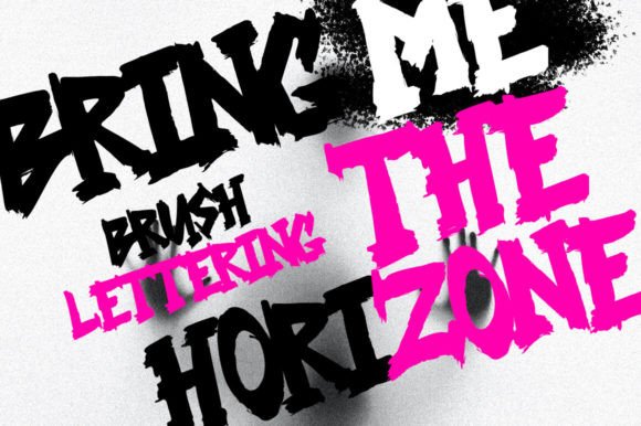 Bring Me the Horizon: A Handwritten Font That Makes Your Message Stick