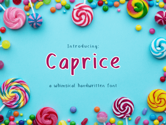 Caprice: A Playful Handwritten Font That Elevates Real Small Business Branding