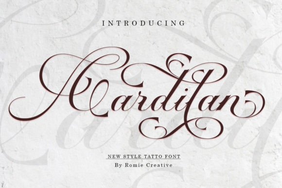 Cardilan: A Thoughtful Script Font for Digital Branding