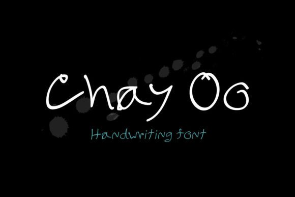 Chay Oo: A Playful Script Font for Handmade Brands