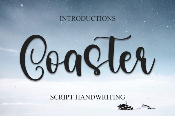 Coaster: A Handwritten Typeface That Elevates Digital Branding