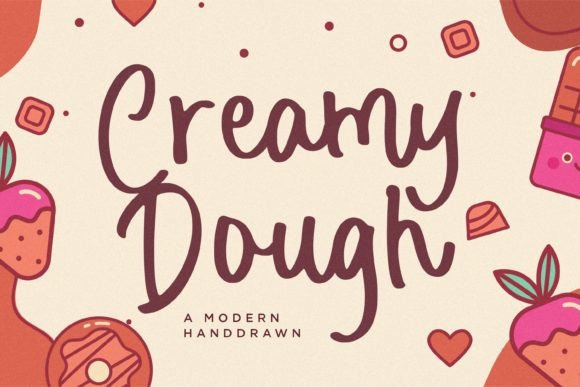 Creamy Dough: A Handwritten Font That Earns Its Place in Real Campaigns