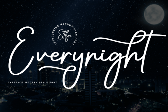 Everynight: A Handwritten Typeface That Elevates Digital Branding