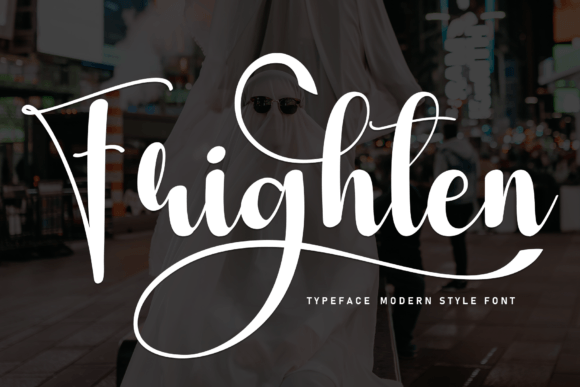 Frighten: A Sweet Handwritten Font for Makers