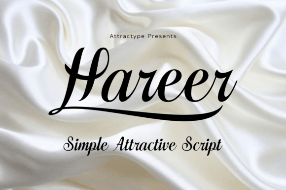 Hareer: A Thoughtful Script Font for Editorial Calm