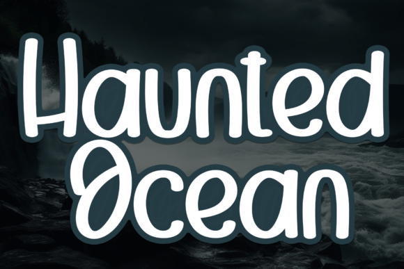 Haunted Ocean: A Sweet Handwritten Font for Brand Warmth