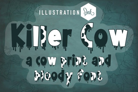 Killer Cow: A Hand-Crafted Sans Serif Font for Bold, Memorable Craft Projects