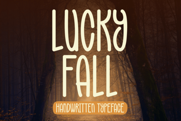 Lucky Fall: A Nostalgic Script Font for Editorial Warmth