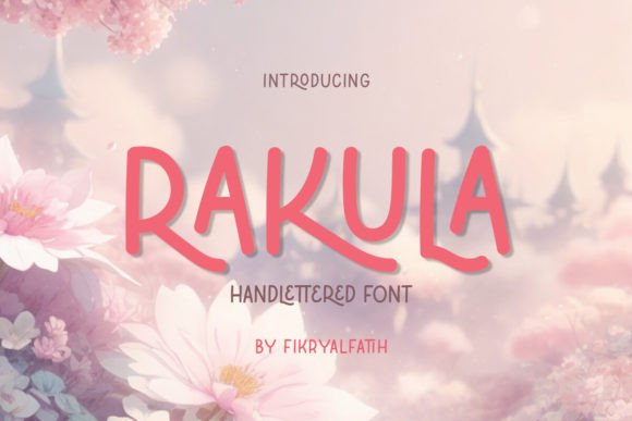 Rakula: A Friendly Organic Typeface for Digital Branding