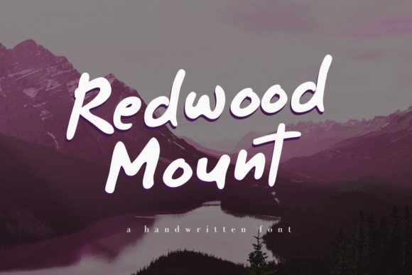 Redwood Mount: A Natural Handwriting Font for Real Branding