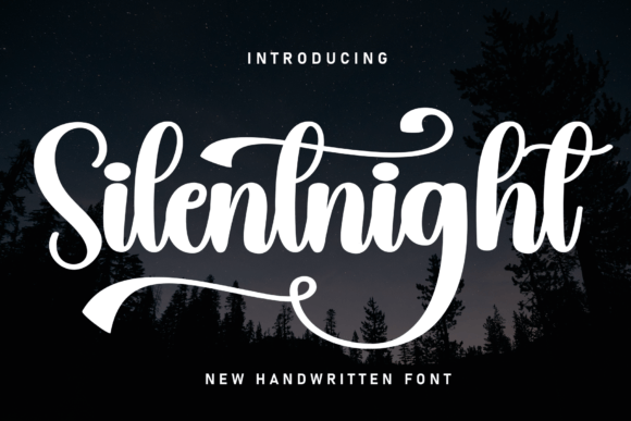 Silentnight: A Friendly Handwritten Font for Digital Branding
