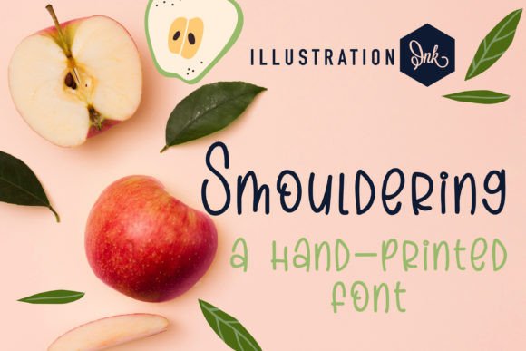 Smouldering: A Hand-Crafted Script Font for Digital Brand Warmth