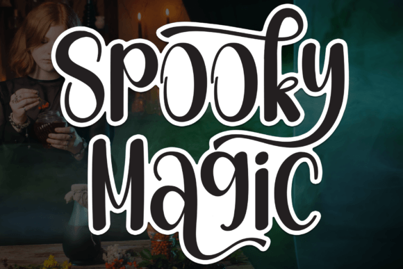 Spooky Magic: A Handwritten Font That Builds Brand Trust