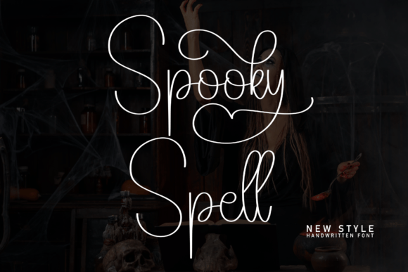 Spooky Spell: A Sweet Handwritten Font for Invitations & Craft Labels