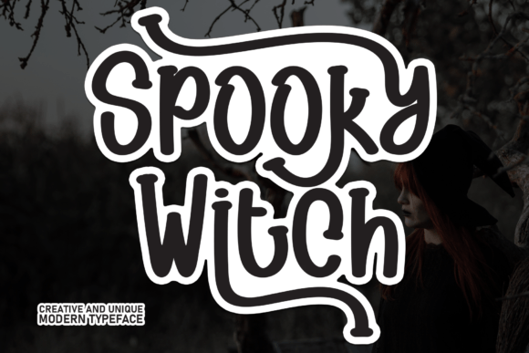 Spooky Witch: A Friendly Handwritten Display Font for Campaign Charm