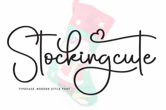 Stockingcute: A Handwritten Font That Makes Your Campaign Feel Human