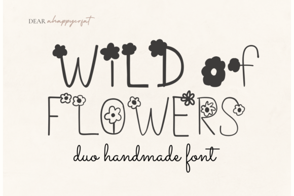Wild of Flowers: A Handwritten Font That Breathes Quiet Confidence